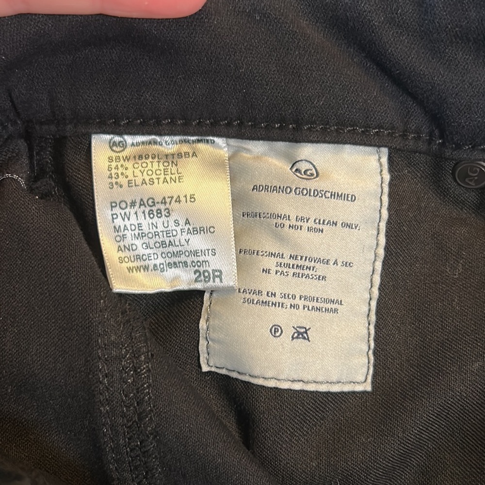 Adriano Goldschmied The Tomas Hi-Rise Baggy Straight Pant - Picture 4 of 4
